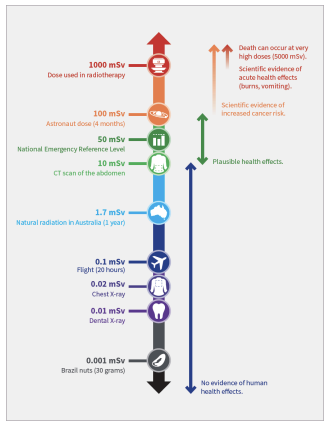 Radiation Exposure Comparison 1